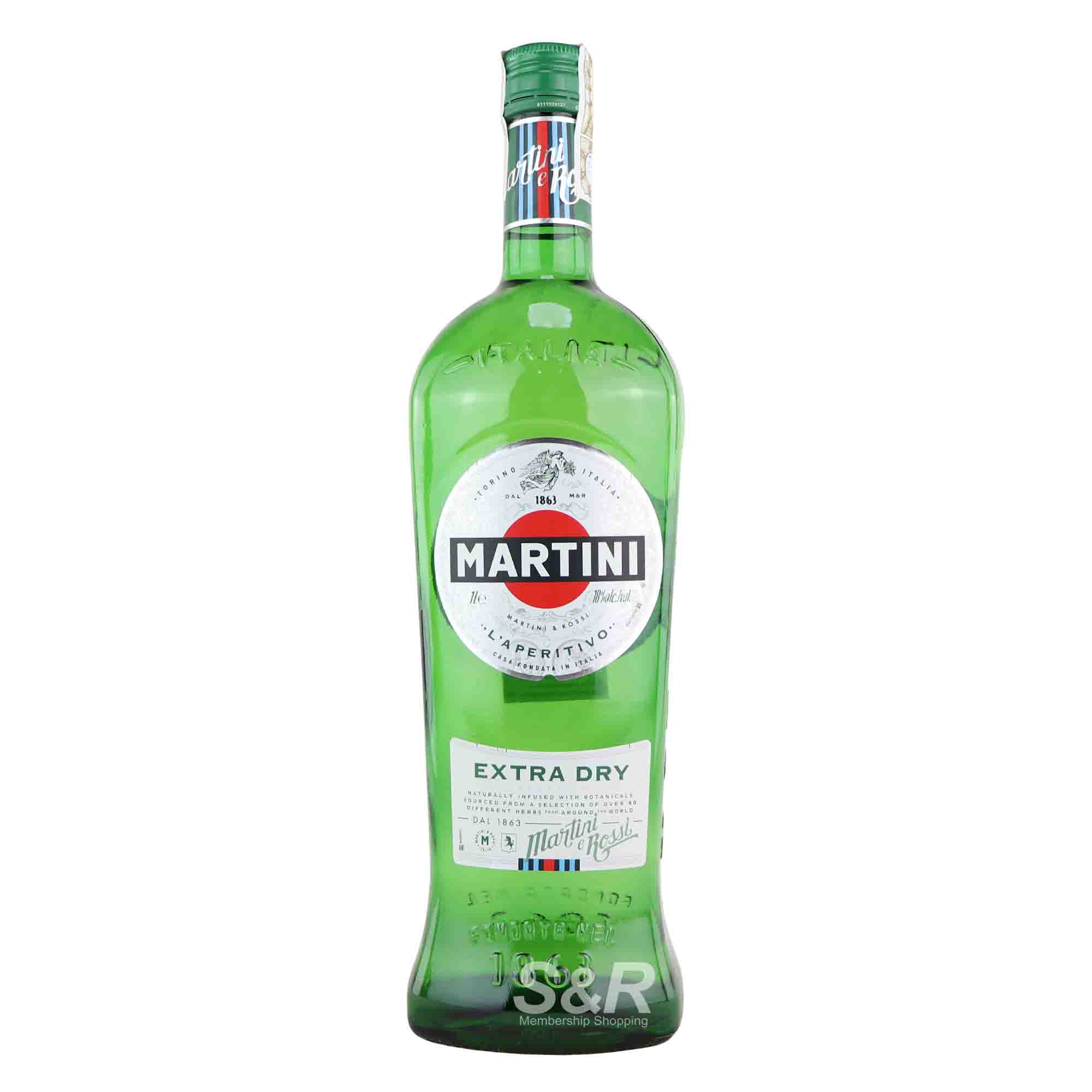 Martini Extra Dry Vermouth 1L